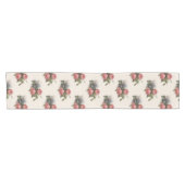  Victoriaans Crimson Roses Table Runner Korte Tafelloper (Horizontaal)
