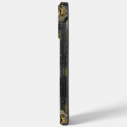 Victoriaans Cross Monogram Case-Mate iPhone Case (Achterkant / Links)