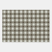 Victoriaans Crosshatch Christmas: Textielontwerp Inpakpapier Vel (Voorkant 2)