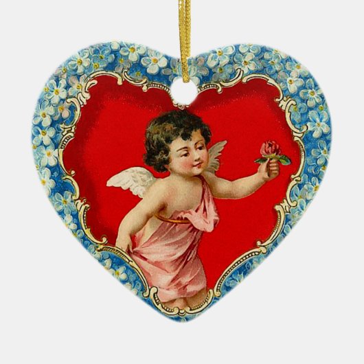 Victoriaans Cupid Ornament (Voorkant)