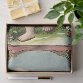 Victoriaans Cupido Angel Valentijnsdag Tissuepapier (Geschenk)