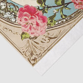 Victoriaans Cupido Angel Valentijnsdag Tissuepapier (Detail)