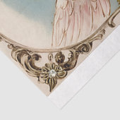  Victoriaans Cupido Angel Valentijnsdag Tissuepapier (Detail)