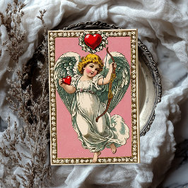 Victoriaans Cupido Angel Valentijnsdag Tissuepapier