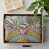 Victoriaans Cupido Angel Valentijnsdag Tissuepapier (Geschenk)