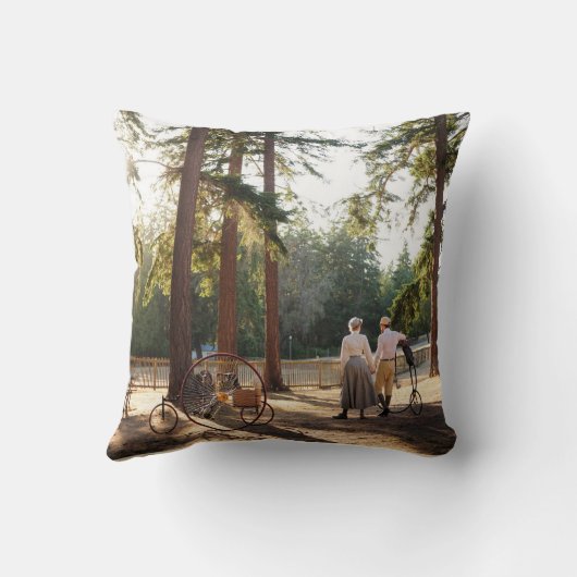 Victoriaans cycli kussen (Achterkant)