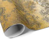 Victoriaans Damask Magic Cadeaupapier (Rol Hoek)