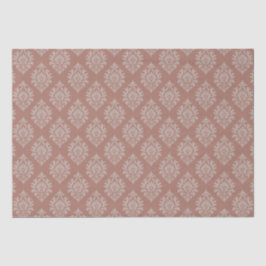  Victoriaans Damask, Perkament op Blush-Tone Tissuepapier
