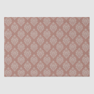  Victoriaans Damask, Perkament op Blush-Tone Tissuepapier