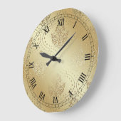  Victoriaans Damaskast Grote Klok (Hoek)