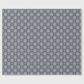 Victoriaans Damast Wallpaper  Pattern Cadeaupapier (Vlak)