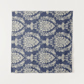 Victoriaans Damast Wallpaper  Pattern Wandkleed (Voorkant (horizontaal))