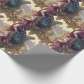 Victoriaans dame cadeaupapier (Hoek)