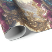 Victoriaans dame cadeaupapier (Rol Hoek)