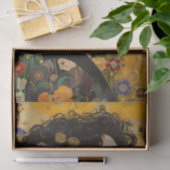 VICTORIAANS  DAME DECOUPAGE TISSUEPAPIER (Geschenk)