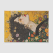 VICTORIAANS  DAME DECOUPAGE TISSUEPAPIER (Voorkant)