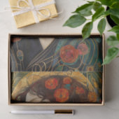 VICTORIAANS DAME DECOUPAGE TISSUEPAPIER (Geschenk)