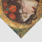 VICTORIAANS DAME DECOUPAGE TISSUEPAPIER (Detail)