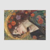 VICTORIAANS DAME DECOUPAGE TISSUEPAPIER (Voorkant)