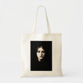 Victoriaans dame die haar achtervolgt, stare, ster tote bag (Voorkant)