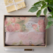  Victoriaans dame en Birdcage. Tissuepapier (Geschenk)