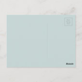 Victoriaans dame in het Pet met roze rozen Briefkaart (Achterkant)