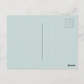 Victoriaans dame in het Pet met roze rozen Briefkaart (Achterkant)