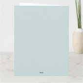 Victoriaans dame in het Pet met roze rozen Kaart (Achterkant)