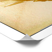 Victoriaans dame in zwemkostuum poster (Hoek)