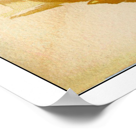 Victoriaans dame in zwemkostuum poster (Hoek)