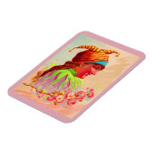 Victoriaans dame jester magneet (Linkerzijde)