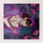 Victoriaans dame legpuzzel (Horizontaal)