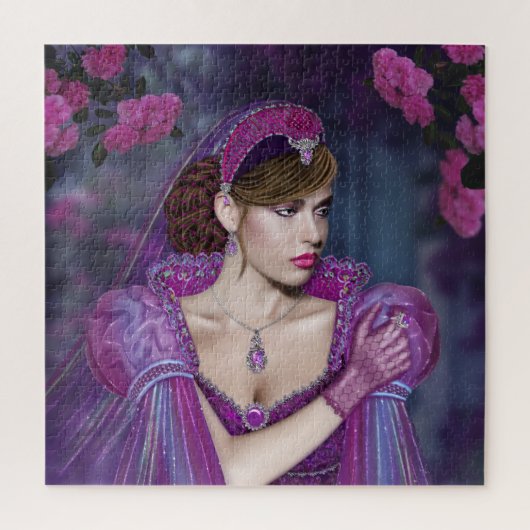 Victoriaans dame legpuzzel (Verticaal)