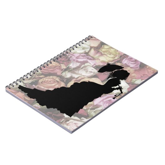 Victoriaans dame notitieboek (Linkerzijde)