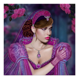 Victoriaans dame perfect poster
