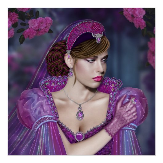 Victoriaans dame perfect poster (Voorkant)