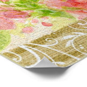 Victoriaans dame poster (Hoek)