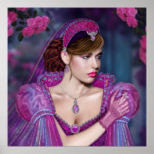 Victoriaans dame poster (Voorkant)