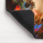 Victoriaans dame Squid Mousepad Muismat (Hoek)