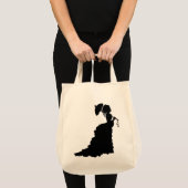 Victoriaans dame tote bag (Voorkant (product))
