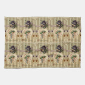 Victoriaans Dame  Valentijn Keukenhanddoeken (Horizontaal)