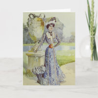 Victoriaans dame-Vintage Franse Mode - Kleding