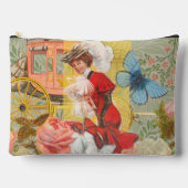 Victoriaans dame vrouw plezier vervoer etui (Voorkant)