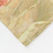 Victoriaans dame vrouw plezier vervoer fleece deken (Hoek)