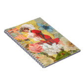 Victoriaans dame vrouw plezier vervoer notitieboek (Rechterzijde)