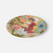 Victoriaans dame vrouw plezier vervoer papieren bordje (Gekanteld)