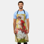 Victoriaans dame vrouw plezier vervoer schort (Gedragen)