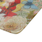 Victoriaans dame vrouw plezier vervoer snijplank (Hoek)