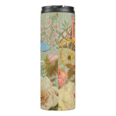 Victoriaans dame vrouw plezier vervoer thermosbeker (Achterkant)