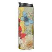 Victoriaans dame vrouw plezier vervoer thermosbeker (Geroteerd rechts)